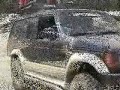 1995 Mitsubishi Montero SR at the Rubicon Trail
