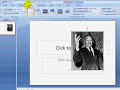 PowerPoint 2007 Tutorial 3.2. Adding Sound and Video
