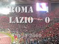 ROMA - LAZIO 1-0 DALLA TRIBUNA - COREOGRAFIA E GOAL CASSETTI - DERBY 6-12-2009