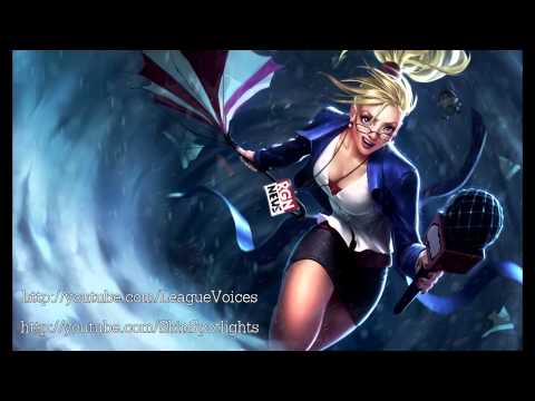 Forecast - This is League of Legends Champion Forecast Janna's voice in English All sounds are taken from the ingame voice over sound banks, Champion Selection voice is...