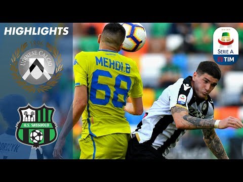 Udinese 1-1 Sassuolo (Serie A 2018/2019) (Highlights)