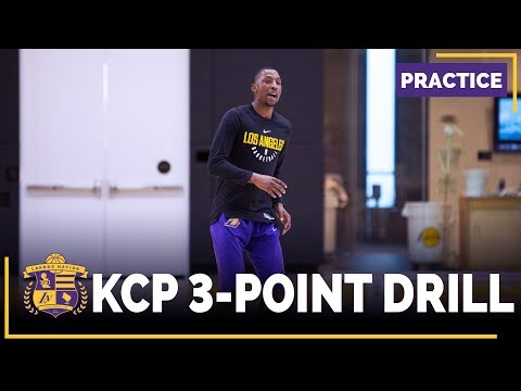 Video: Lakers Three-Point Shooting Drills: Kentavious Caldwell-Pope