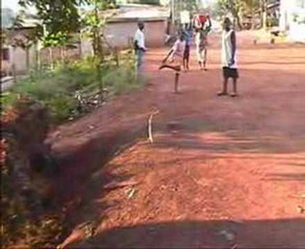 football de rue à yaoundé
