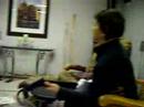 Mom Playing Guitar Hero