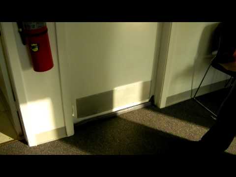 how to insulate door bottom