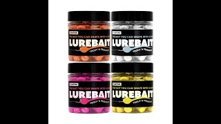 Видео: Плуващи пелети за стръв FJUKA LUREBAIT - 9мм