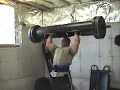 320 lb Log Press for reps
