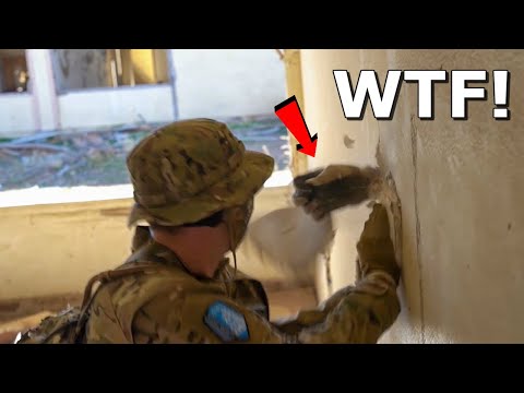 PUNCHES THROUGH WALL! Airsoft Funny Moments/Fails *MILSIM Edition*