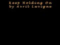 Avril Lavigne - Keep Holding On by Iwillbot