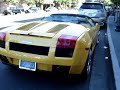 Lamborghini Gallardo Spyder Start and Accelerate Lamborghini Gallardo Spyder Start and Accelerate
