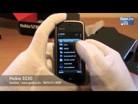 Nokia 5230 Navi teszt vide�
