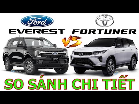 So sánh Chi tiết Ford Everest Titanium 2023 và Toyota Fortuner Legender [NEW]