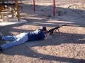 Dan shooting the .50 Dan shooting the .50