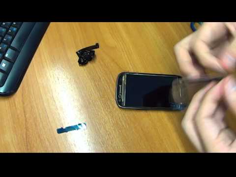Как заменить стекло на samsung galaxy s3 i9300 видео