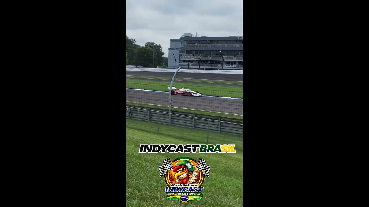 mais do novo carro da @indycar em testes