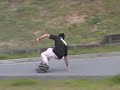 j. farina produced this longboard short. features the gravity skateboards team.