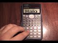 Secret Game on Casio Calculators
