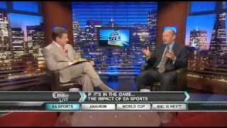 Peter Moore talking NCAA Football 11 on Comcast Sports