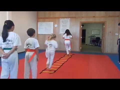 Hampton's Karate Academy - Footwork Drills 01 