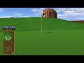 Golden Tee Great Shot on Monument Valley!