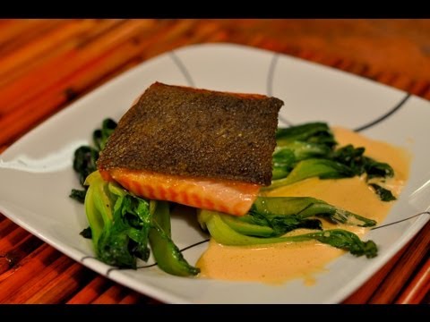 how to cook salmon w skin