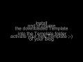 create an template in 15 minutes     part 3