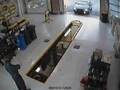 Oil change shop accident