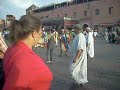 Gnaoua Dancing in Djemaa el Fna Gnaoua Dancing in Djemaa el Fna