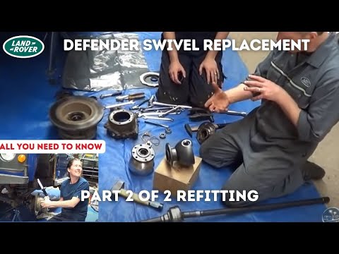Land Rover Swivel replacement: part 2 refitting