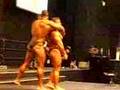 Ahmed Hamouda, Cvetko posing on FIBO show, armin