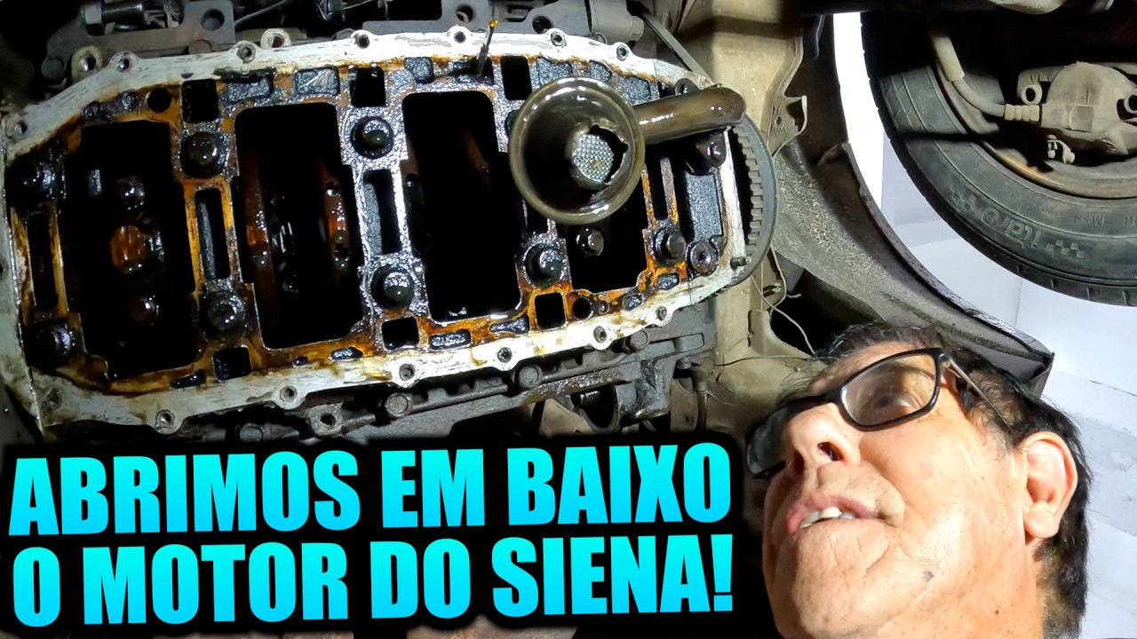 Abrimos Em Baixo O Motor Do Siena De R$ 3.000,00 Do Leilão!