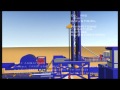 Oil Rig  Coiled Tubing Animation