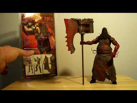 RESIDENT EVIL 5 EXECUTIONER MAJINI MOVIE 4 AFTERLIFE NECA ACTION FIGURE TOY REVIEW