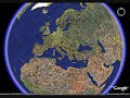 Ungheni on Google Earth