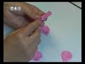 Paper flower making - Blossoms, (fm4), Part A Paper flower making - Blossoms, (fm4), Part A