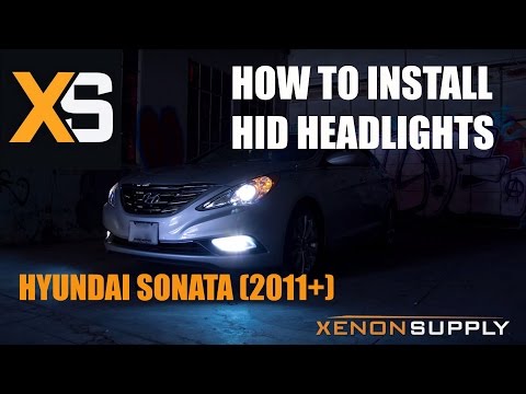 Hyundai Sonata HID – How to Install HID (w/ Wiring Harness) 2011+