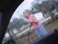 Nikalette's working at the car wash=)