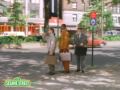 Sesame Street: Bill Irwin Break Dances At Bus Stop
