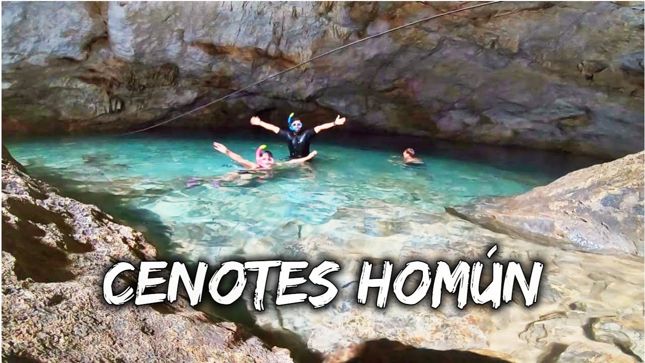 CENOTES HOMÚN 🌊│ Ruta de Cenotes 4 en 1 día │Mérida-Yucatán🌎 | Robert & Liiz