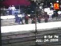 Tony Stewart shoves/pushes USAC official
