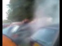 burnout audi 2.8 bij bergcup osnabruck