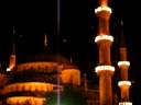 call of pray in the city of istanbul turkey
