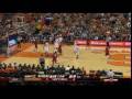 Paul Harris throws himself an alley oop dunk!