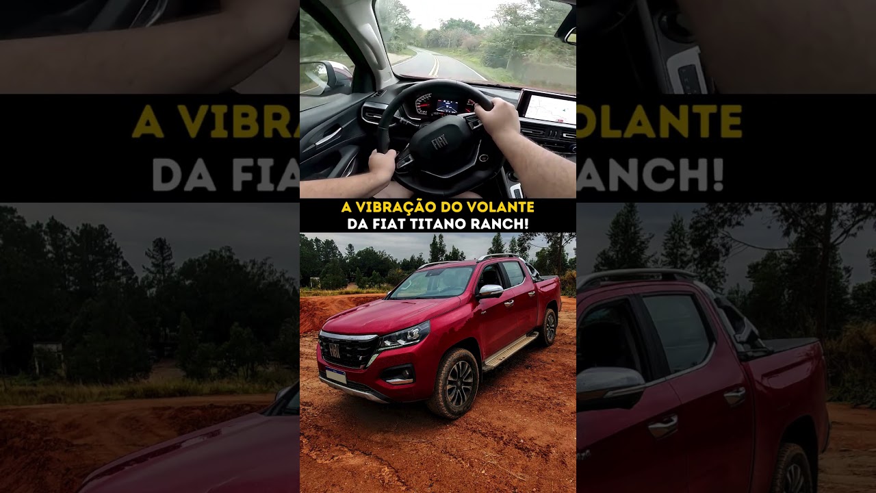 A vibração do volante da Fiat Titano Ranch! #fiatitano #4x4