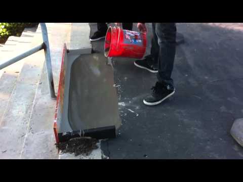 how to cure cement