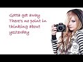 Avril Lavigne Forgotten Lyrics!