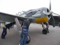 First Engine start up, FW190 Focke Wulf, April 2009.