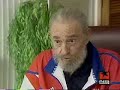 Reaparición de Fidel Castro en Mesa Redonda - parte 1
