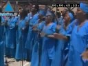 President Shimon Peres spent his 85th birthday on Thursday in southern Israeli town of Dimona, as part of his crusade to promote growth in the sparsely-populated arid region. During his visit he was serenaded by a choir from the 900-strong Black Hebrew community, a group of polygamous, vegan, African Americans originally from Chicago, who believe they are a lost tribe of Israel. 08/21/08