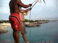 Rope swing fail